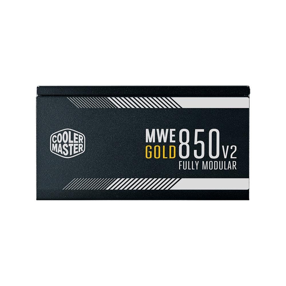 Fonte Cooler Master 850W, 80 Plus Gold, Modular, PFC Ativo, Bivolt, Sem Cabo, Branco - MPE-8501-AFAAG-GWO Fonte Cooler Master 850W, 80 Plus Gold, Modular, PFC Ativo, Bivolt, Sem Cabo, Branco - MPE-8501-AFAAG-GWO