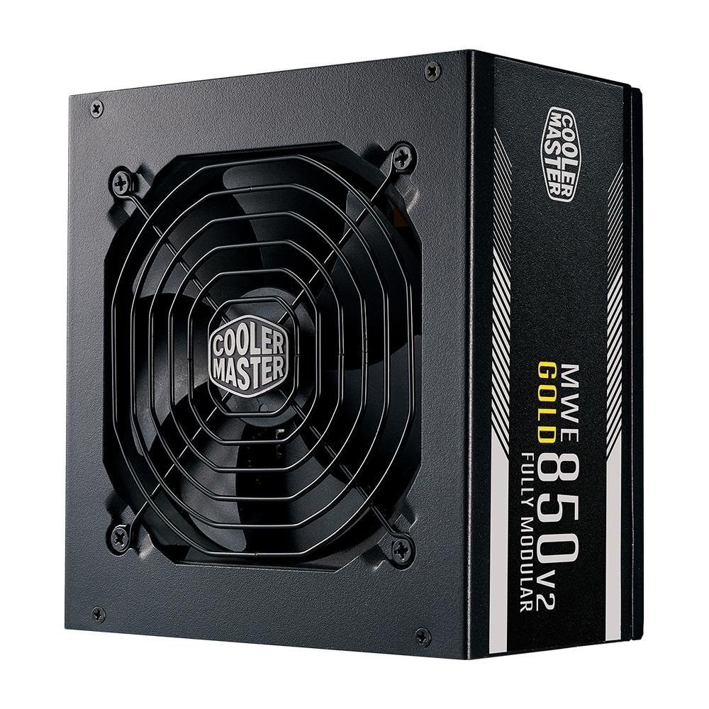 Fonte Cooler Master 850W, 80 Plus Gold, Modular, PFC Ativo, Bivolt, Sem Cabo, Branco - MPE-8501-AFAAG-GWO Fonte Cooler Master 850W, 80 Plus Gold, Modular, PFC Ativo, Bivolt, Sem Cabo, Branco - MPE-8501-AFAAG-GWO