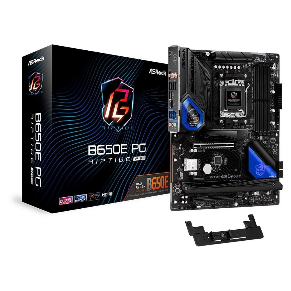 Placa Mãe ASRock B650E PG RIPTIDE WiFi | KaBuM!
