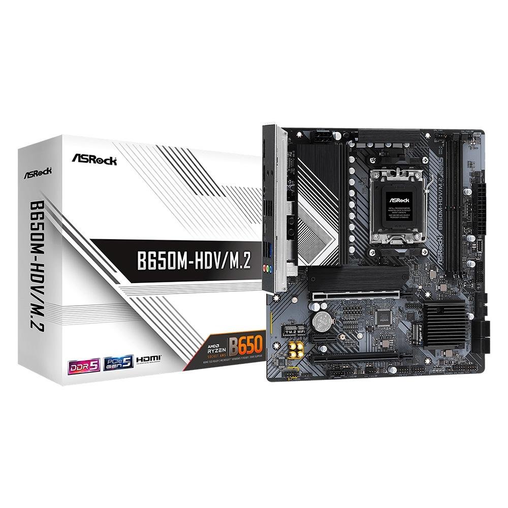 Placa Mãe ASRock B650M-HDV/M.2 | KaBuM!