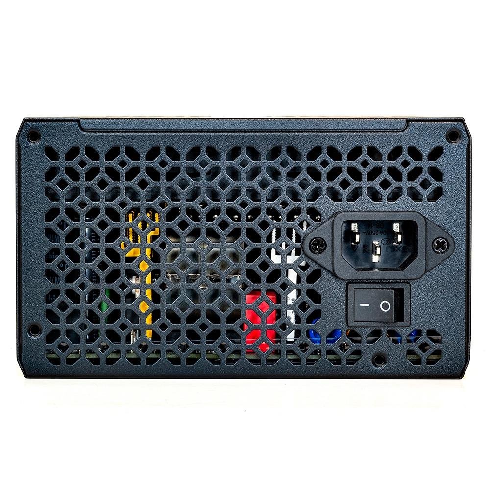 Imagem 3 de 5 do produto Fonte Gamer Rise Mode Zeus, 1000W, 80 Plus Platinum, Modular, PFC Ativo, Preto - RM-PSU-01-PA-1000