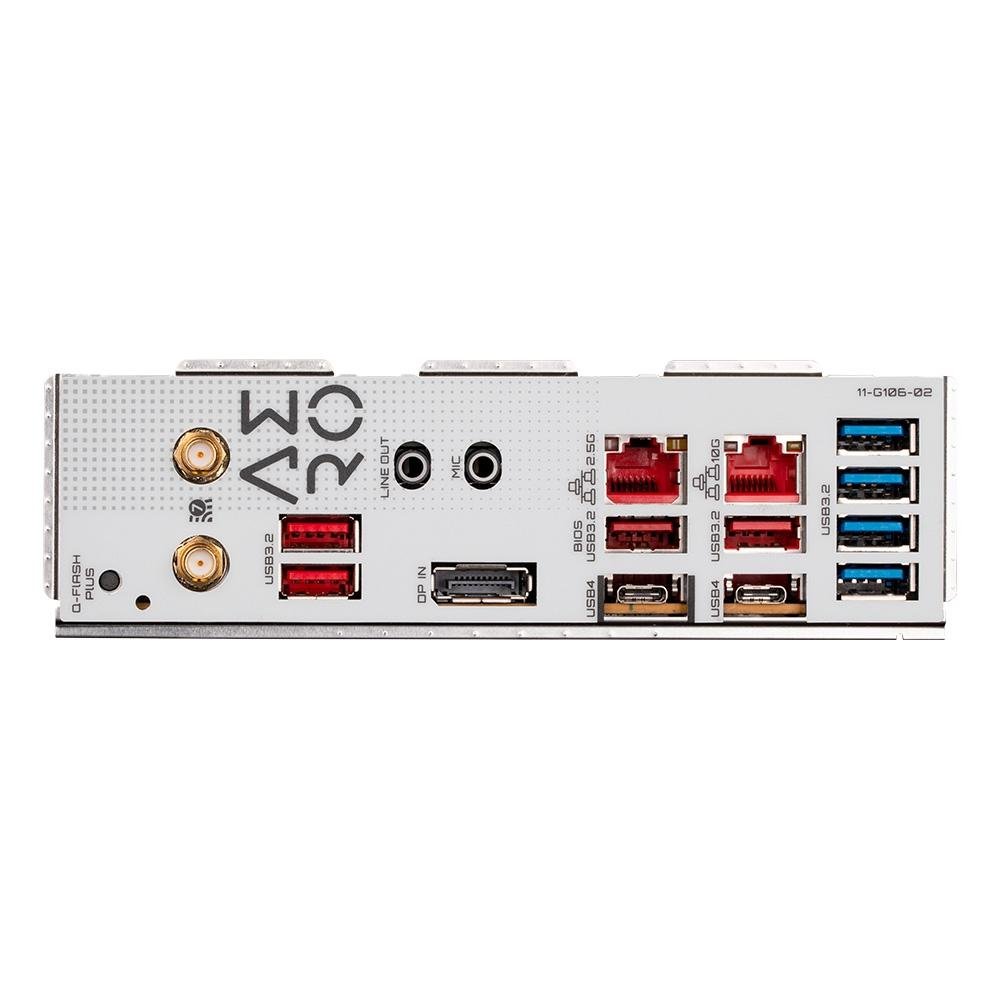Imagem 4 de 4 do produto Placa-Mãe Gigabyte TRX50 AERO D, AMD, E-ATX, DDR5, Wi-Fi, Branco - TRX50 AERO D