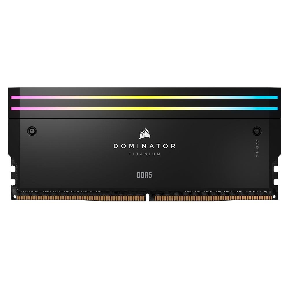 Memória RAM ( Balão.info) Titanium, RGB, 32GB (2x16GB), 6600MHz, DDR5, CL34, para Intel XMP, Preto - CMP32GX5M2X6600C32 - view 4