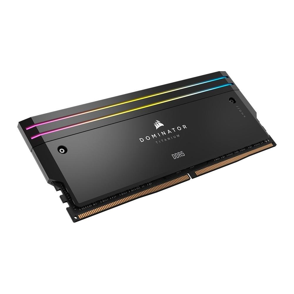 Memória RAM ( Balão.info) Titanium, RGB, 32GB (2x16GB), 6600MHz, DDR5, CL34, para Intel XMP, Preto - CMP32GX5M2X6600C32 - view 5