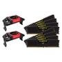 Memória RAM Corsair Vengeance LPX, 256GB (8x32GB), 3600MHz, DDR4, CL18, Preto - CMK256GX4M8D3600C18