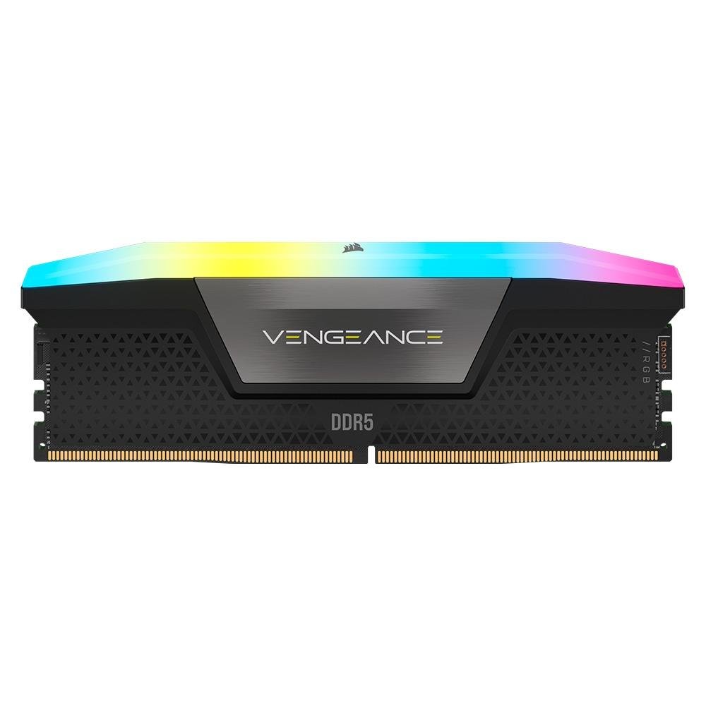 Imagem 5 de 6 do produto Memória RAM Corsair Vengeance RGB, 192GB (4x48GB), 5200MHz, DDR5, CL38, Otimizado Intel XMP, Preto - CMH192GX5M4B5200C38