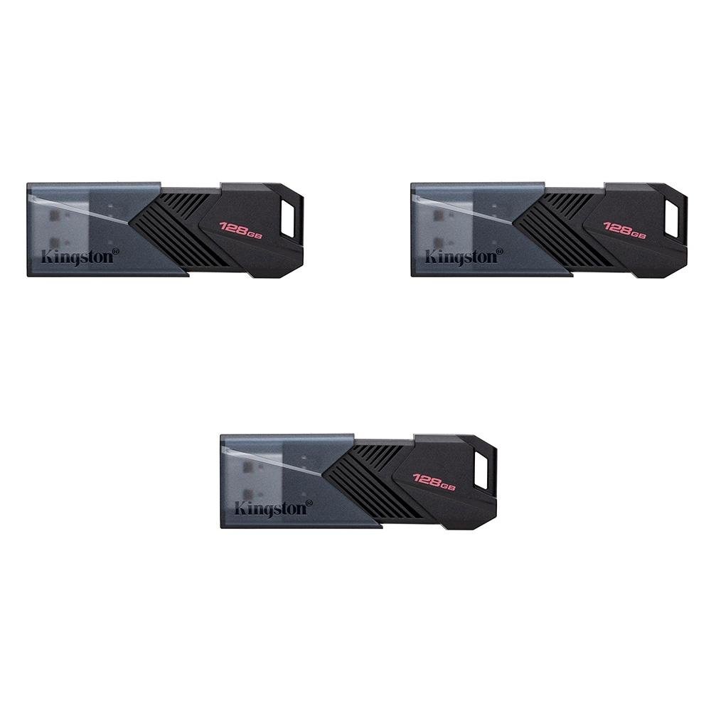 Kit 3 Pen Drives 128GB Exodia Onyx | KaBuM!