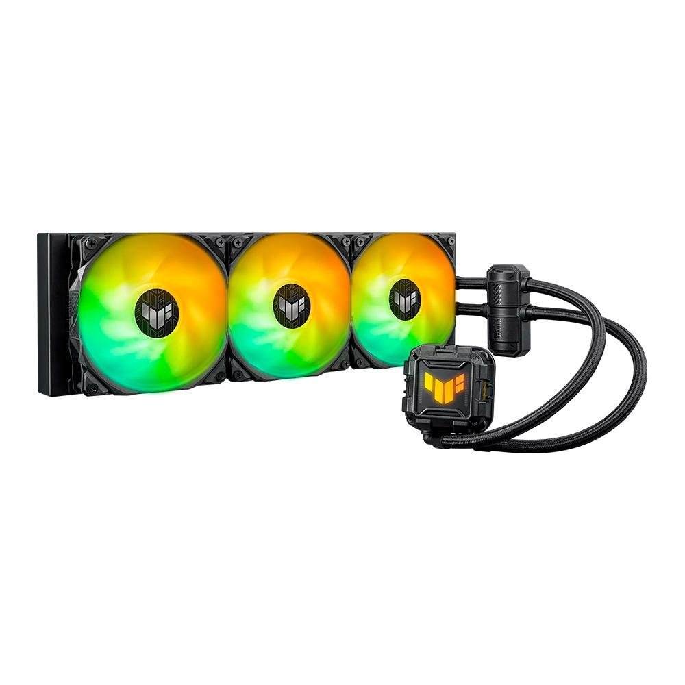 Imagem 2 de 4 do produto Water Cooler Asus TUF Gaming LC 360 II, ARGB, 360mm, AMD/Intel, Preto - 90RC00M1-M0UAY0