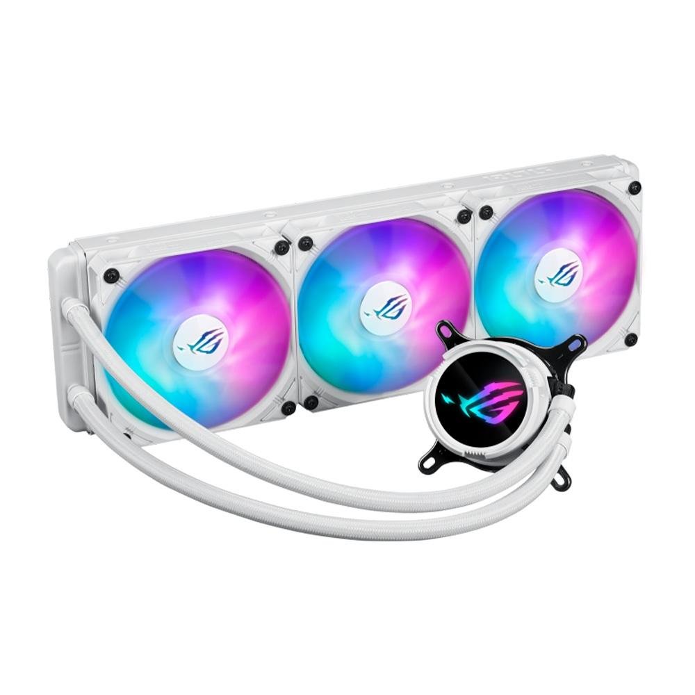 Water Cooler ASUS ROG Strix LC III 360, ARGB WHT, AMD/Intel, Branco - 90RC00T2-M0UAY0