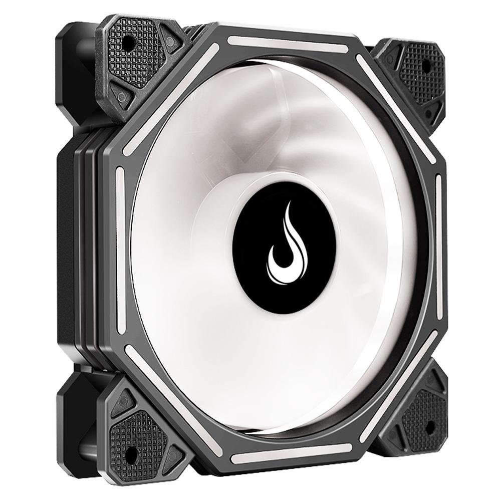 Imagem 5 de 5 do produto Ventoinha Rise Mode Hex Turbine PWM, 120mm, ARGB, Preto - RM-H-ARGB-TOR-B