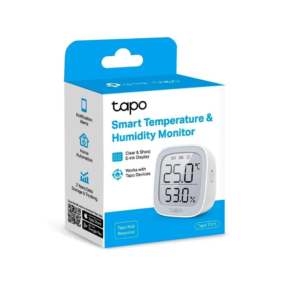 Imagem 6 de 6 do produto Sensor De Temperatura e Umidade Smart TP-Link, Display Integrado, Branco - Tapo T315(EU)