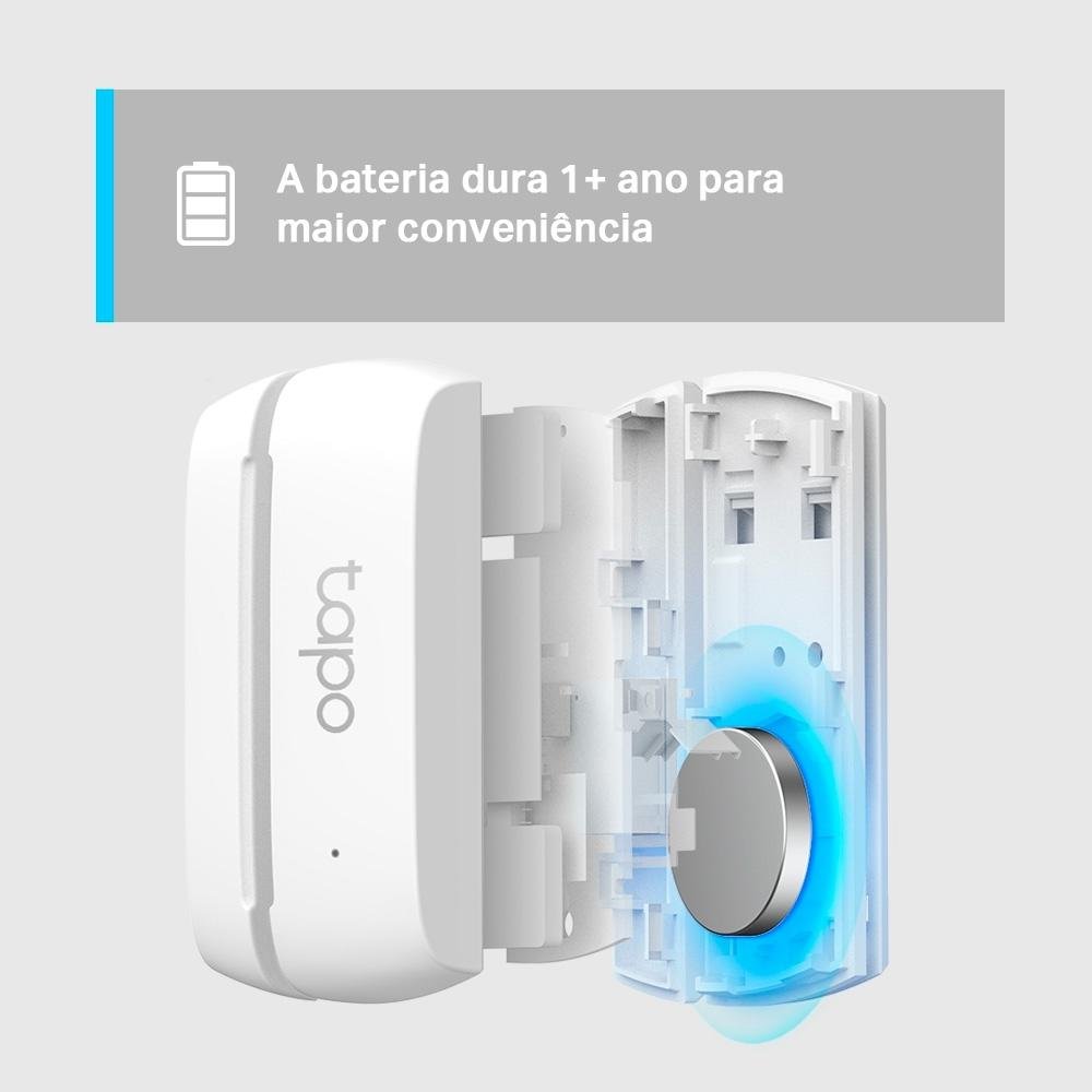 Sensor De Contato Inteligente TP-LINK TAPO T110, Branco - Tapo T110(EU) Sensor De Contato Inteligente TP-LINK TAPO T110, Branco - Tapo T110(EU)