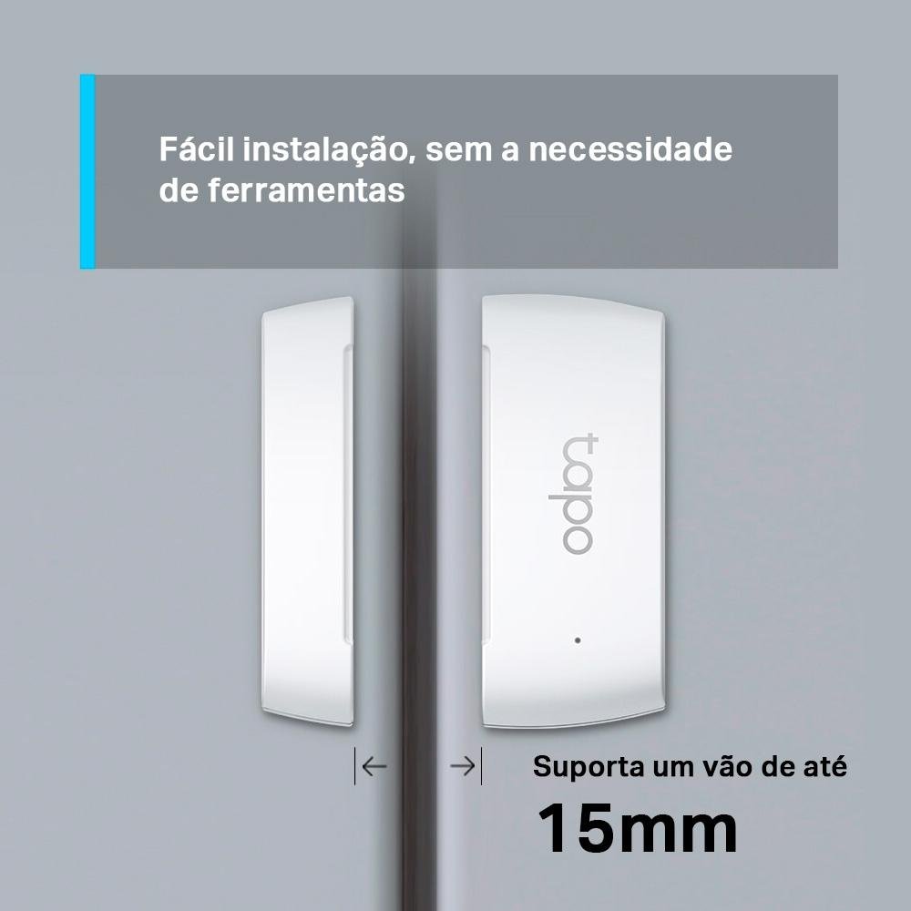 Sensor De Contato Inteligente TP-LINK TAPO T110, Branco - Tapo T110(EU) Sensor De Contato Inteligente TP-LINK TAPO T110, Branco - Tapo T110(EU)