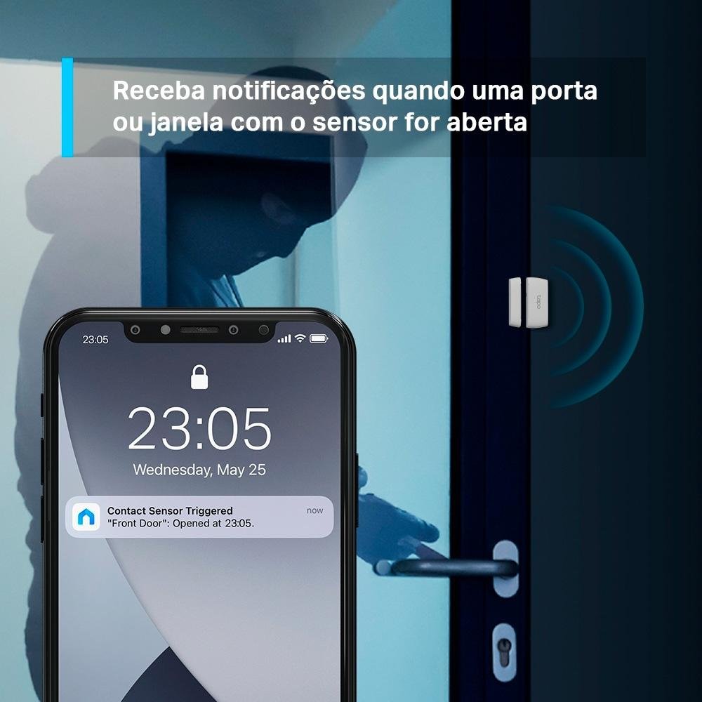 Sensor De Contato Inteligente TP-LINK TAPO T110, Branco - Tapo T110(EU) Sensor De Contato Inteligente TP-LINK TAPO T110, Branco - Tapo T110(EU)