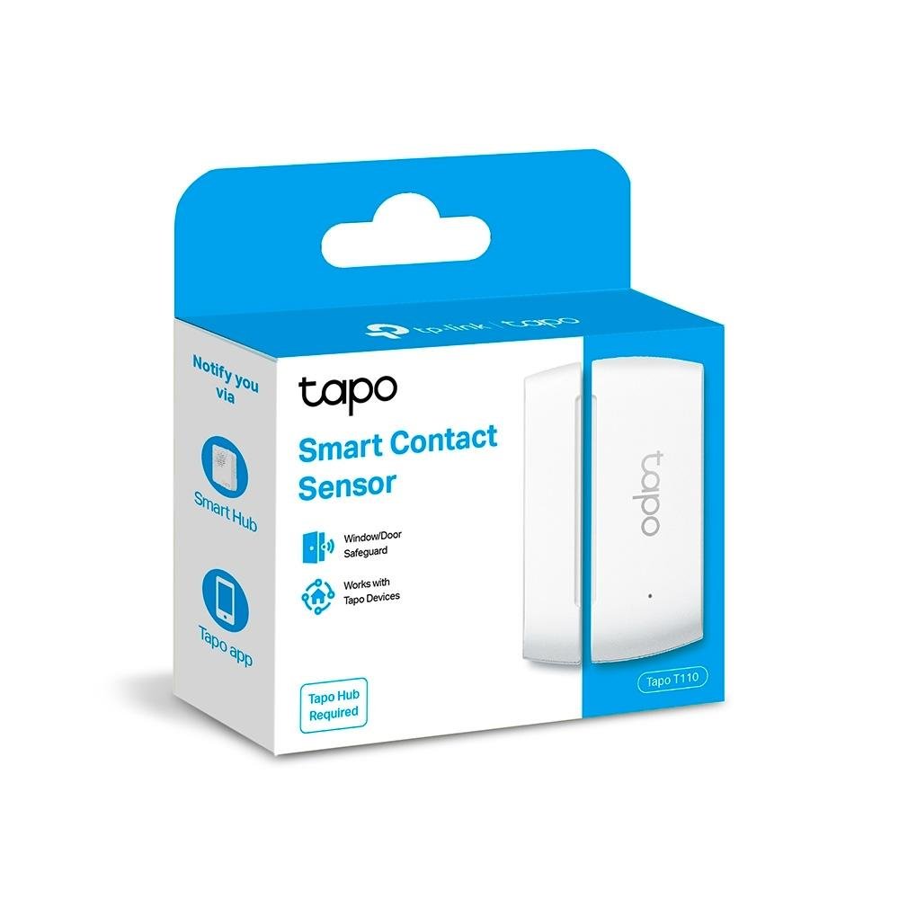 Sensor De Contato Inteligente TP-LINK TAPO T110, Branco - Tapo T110(EU) Sensor De Contato Inteligente TP-LINK TAPO T110, Branco - Tapo T110(EU)