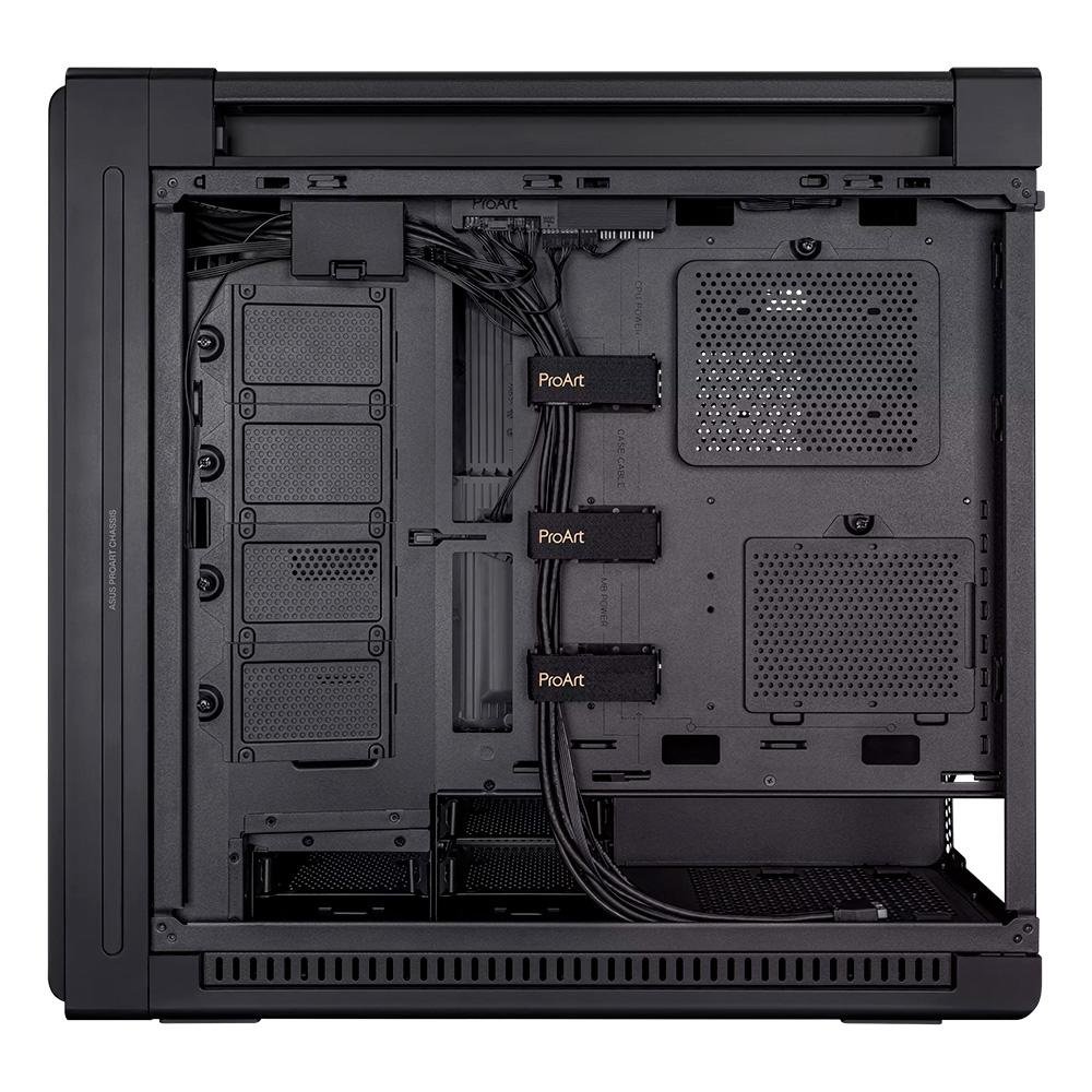 Gabinete Gamer ( Balão.info) ProArt PA602, E-ATX, Full Tower, Lateral em Vidro Temperado, PWM 2x200mm e 1x 140mm Fan, Preto - 90DC00J0( Balão.info - view 4