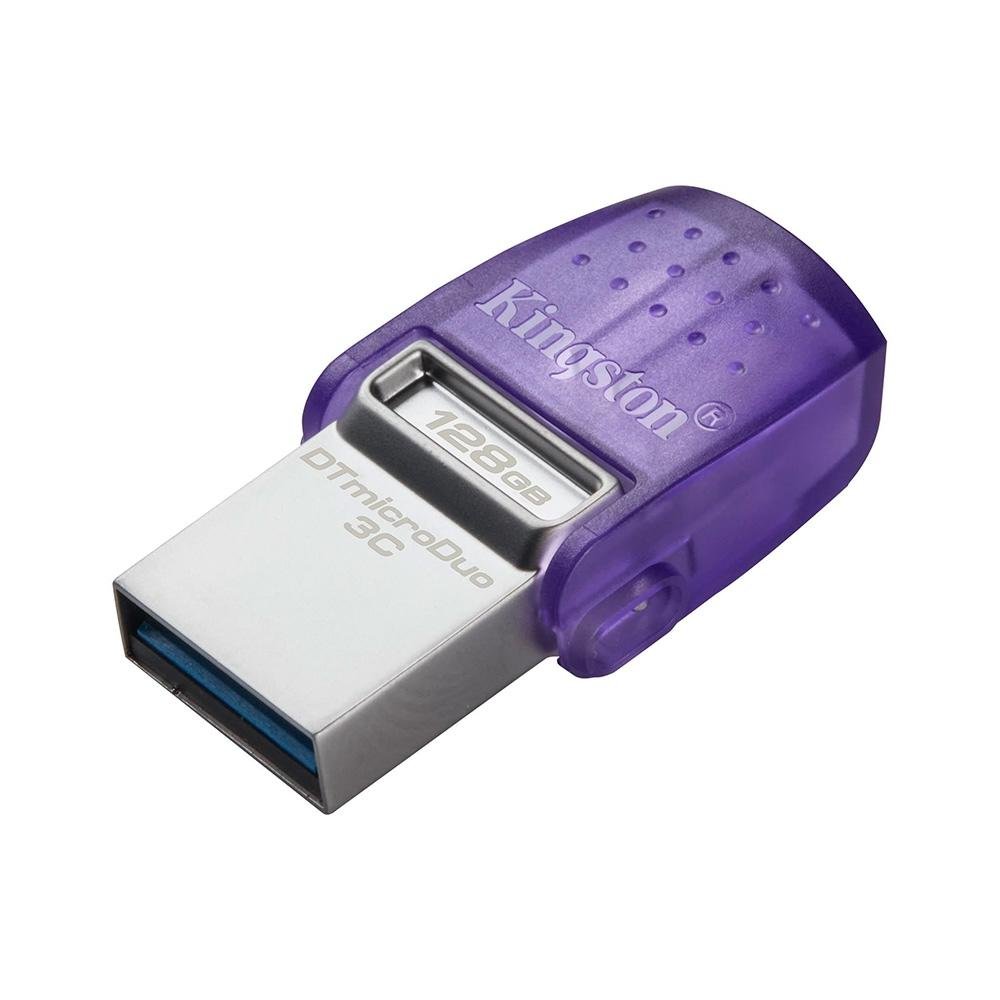 Pen Drive 128GB ( Balão.info) DataTraveler microDuo 3C, USB-A/C 3.2 Gen 1, Leitura de 200MB/s - DTDUO3CG3/128GB - foto 2