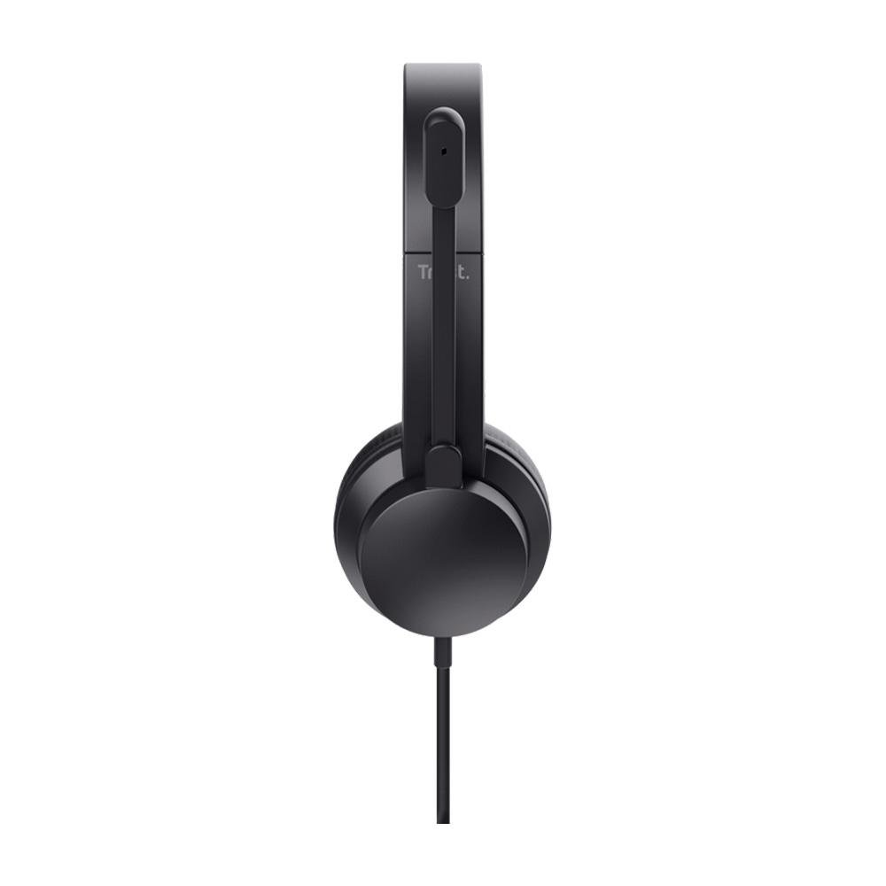 Headset Trust Ayda, Microfone Rebatível, Design Leve, Para PC, Conexão USB, Preto - 25088 Headset Trust Ayda, Microfone Rebatível, Design Leve, Para PC, Conexão USB, Preto - 25088