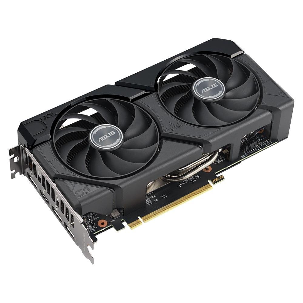 Placa de Vídeo RX 7600 XT OC ASUS AMD Radeon Dual O16G, 16GB GDDR6 - 90YV0K21-M0NA00 Placa de Vídeo RX 7600 XT OC ASUS AMD Radeon Dual O16G, 16GB GDDR6 - 90YV0K21-M0NA00
