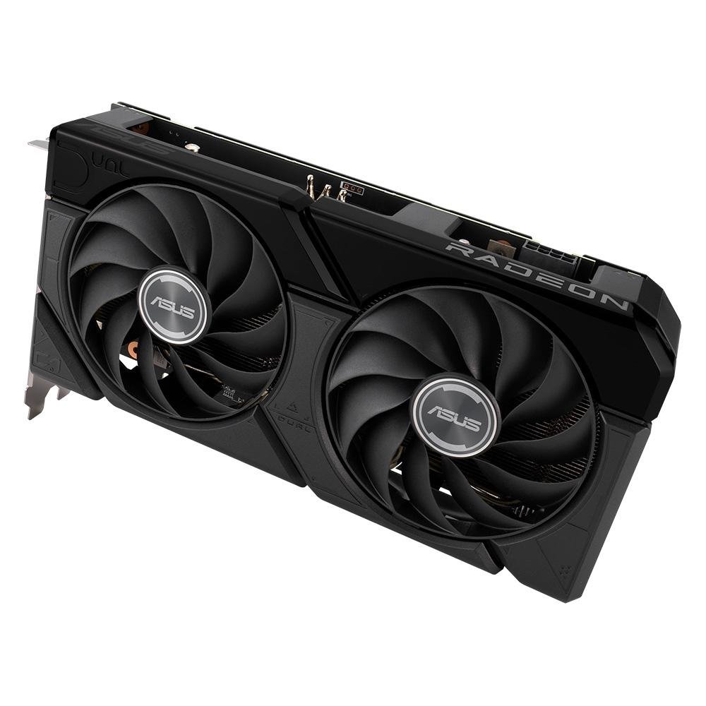 Placa de Vídeo RX 7600 XT OC ASUS AMD Radeon Dual O16G, 16GB GDDR6 - 90YV0K21-M0NA00 Placa de Vídeo RX 7600 XT OC ASUS AMD Radeon Dual O16G, 16GB GDDR6 - 90YV0K21-M0NA00