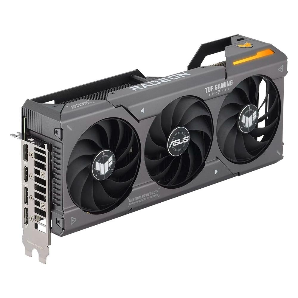 Placa de Vídeo RX 7600 XT ASUS AMD Radeon Tuf 16G Gaming OC, 16GB GDDR6 - 90YV0K20-M0NA00