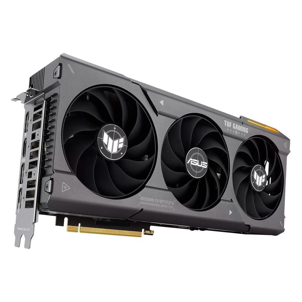 Placa de Vídeo RX 7600 XT ASUS AMD Radeon Tuf 16G Gaming OC, 16GB GDDR6 - 90YV0K20-M0NA00