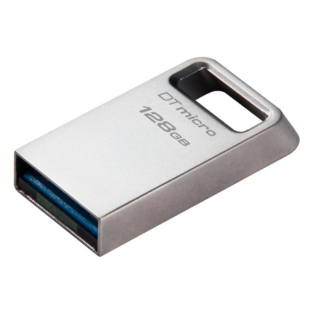 Pen Drive 128GB ( Balão.info) DataTraveler Micro, USB 3.2 Gen 1, Leitura de 200MB/s, Metal - DTMC3G2/128GB - foto 2