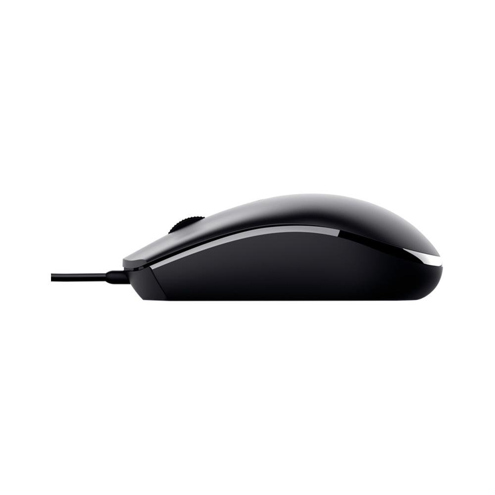 Mouse ( Balão.info) TM-101, Design Ambidestro, 3 Botões, 1200 DPI, USB, Preto - ( Balão.info - foto 3
