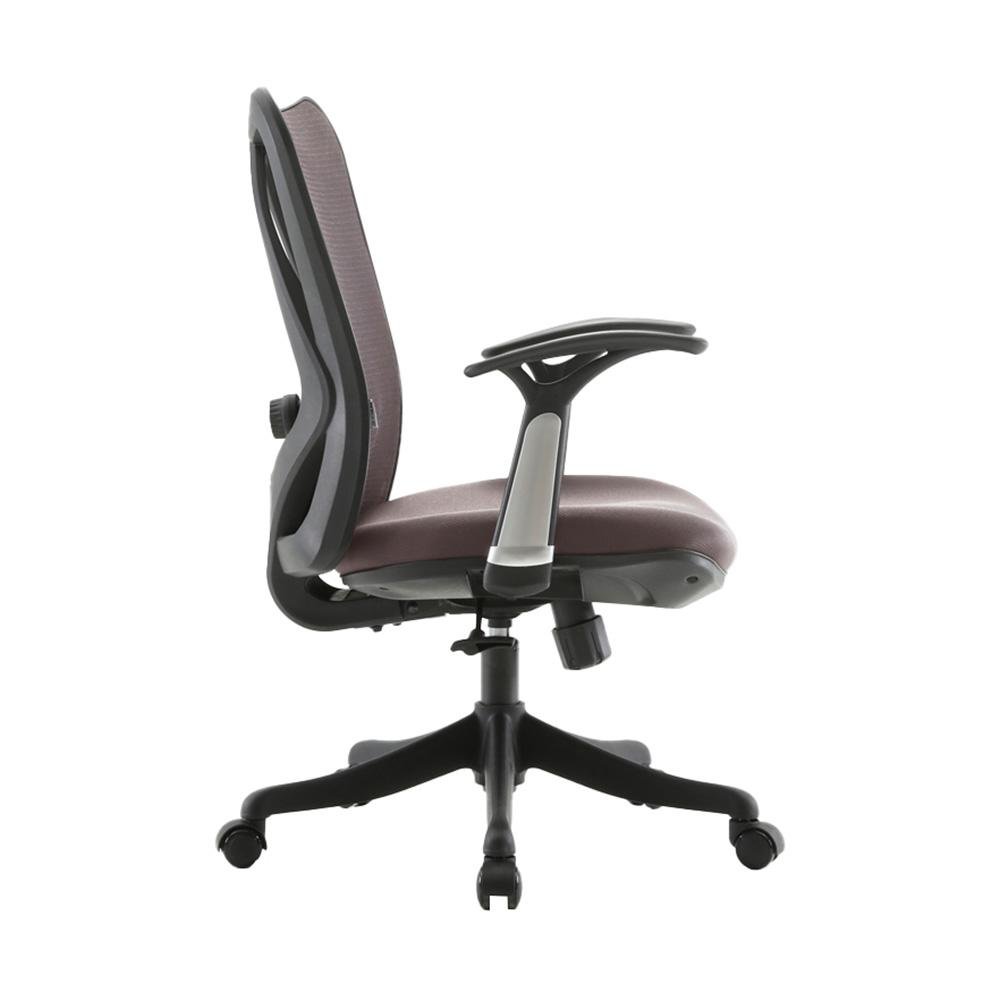 Cadeira Office Balão.info! essentials 400, Até 104kg, Tecido Respirável, Cinza - ( Balão.info - foto 4