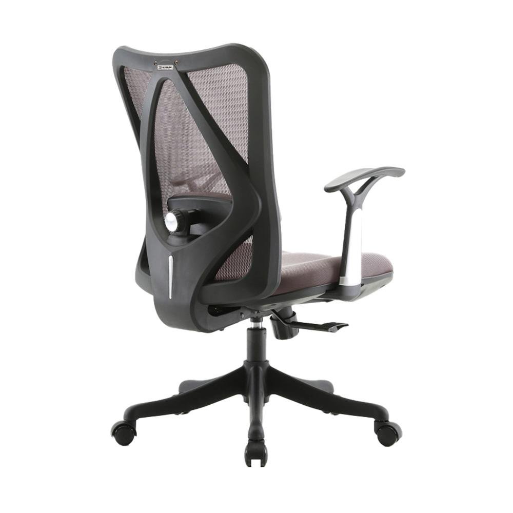 Cadeira Office Balão.info! essentials 400, Até 104kg, Tecido Respirável, Cinza - ( Balão.info - foto 3