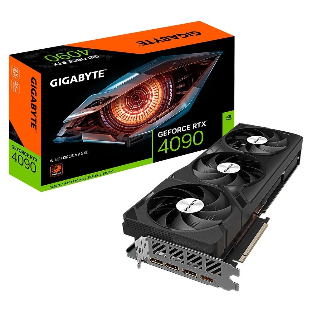 コスミックフォース Placa de Vídeo RTX 4090 Windforce V2 | KaBuM!