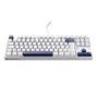 Teclado Mecânico Gamer Machenike K500B-B87, Switch Brown, Abnt, Azul - REF JJ02G200A