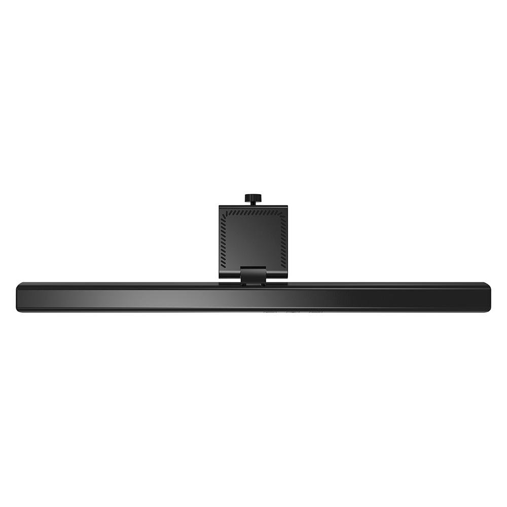 Luminária Led para Monitor Rise Mode Lumina 33cm, monitores 24" a 27" polegadas, Plano, Preto - RM-LMF-33-B Luminária Led para Monitor Rise Mode Lumina 33cm, monitores 24" a 27" polegadas, Plano, Preto - RM-LMF-33-B