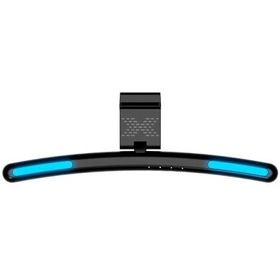Luminária Led para Monitor Rise Mode Lumina 39cm RGB, monitores 27" a 31,5" polegadas, Curvo, Preto - RM-LMC-39-B-RGB