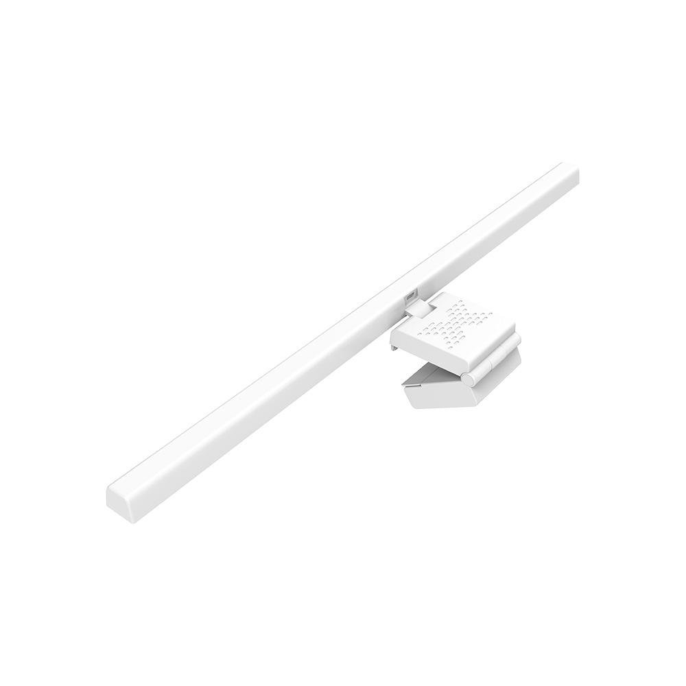 Luminária Led para Monitor Rise Mode Lumina 50cm, monitores 29" a 34" polegadas, Plano, Branco - RM-LMF-50-W