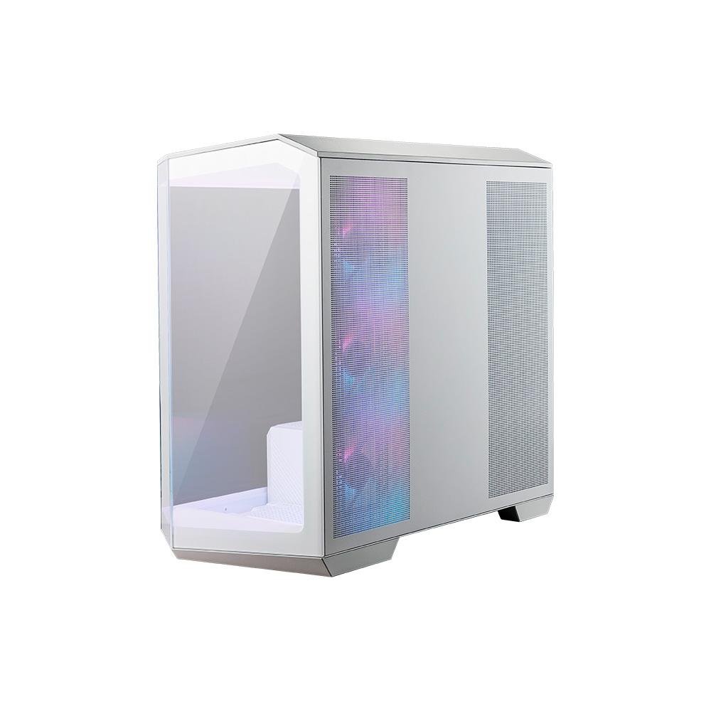 Gabinete Gamer ( Balão.info) Pano M100R PZ White, Mini Tower, Lateral em Vidro, 4x FANs ARGB, M-ATX, Branco - 306-7G24W21-809 - view 4