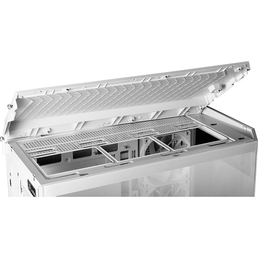 Gabinete Gamer ( Balão.info) Pano M100R PZ White, Mini Tower, Lateral em Vidro, 4x FANs ARGB, M-ATX, Branco - 306-7G24W21-809 - view 10