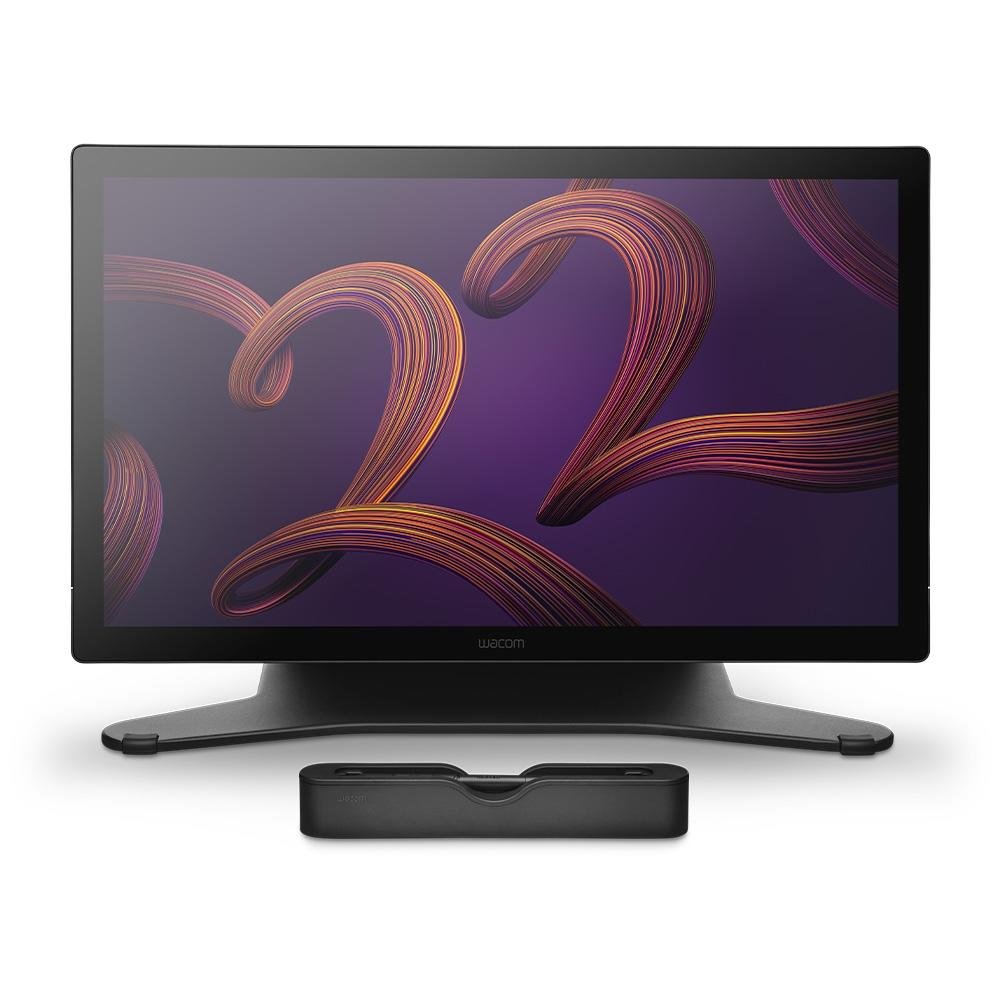"Mesa Digitalizadora Com tela ( Balão.info) Pro 22, Caneta Ressonância Eletromagnética, 5080 LPI, Tela 21.5"" 4K, USB-C, Preto - ( Balão.info" - foto 2