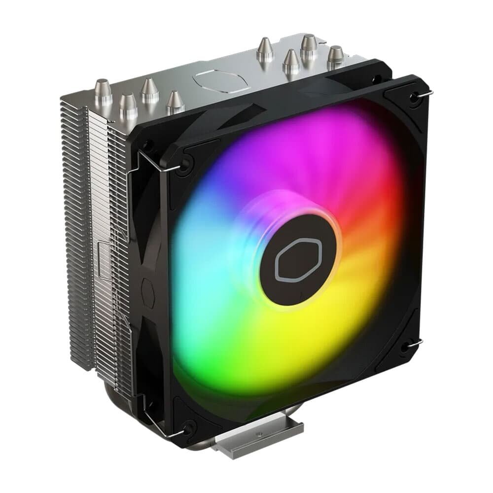 Imagem 2 de 3 do produto Air Cooler Cooler Master Hyper 212 Spectrum V3, ARGB, Intel e AMD, 120mm, Preto - RR-S4NA-17PA-R1