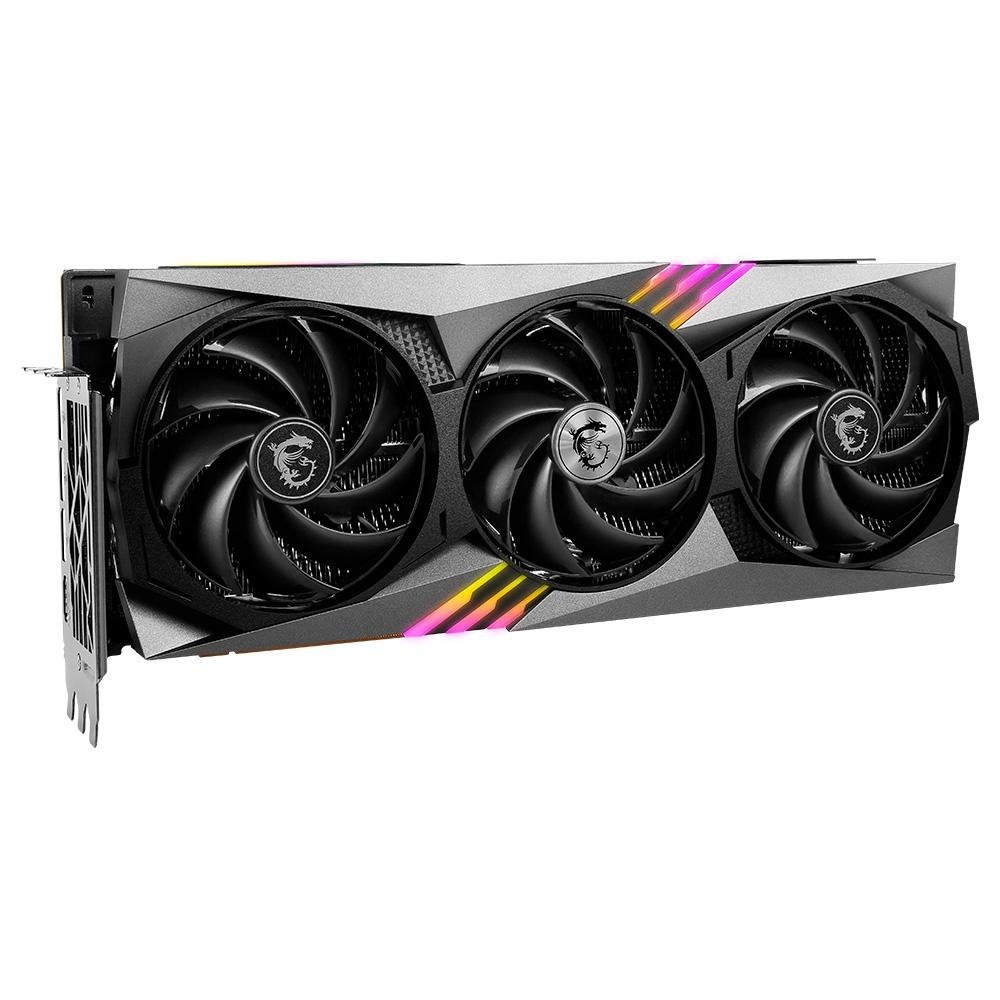 Placa de Vídeo RTX 4090 Gaming Trio 24G MSI NVIDIA GeForce, 24GB, GDDR6X, DLSS, Ray Tracing, G-Sync Placa de Vídeo RTX 4090 Gaming Trio 24G MSI NVIDIA GeForce, 24GB, GDDR6X, DLSS, Ray Tracing, G-Sync