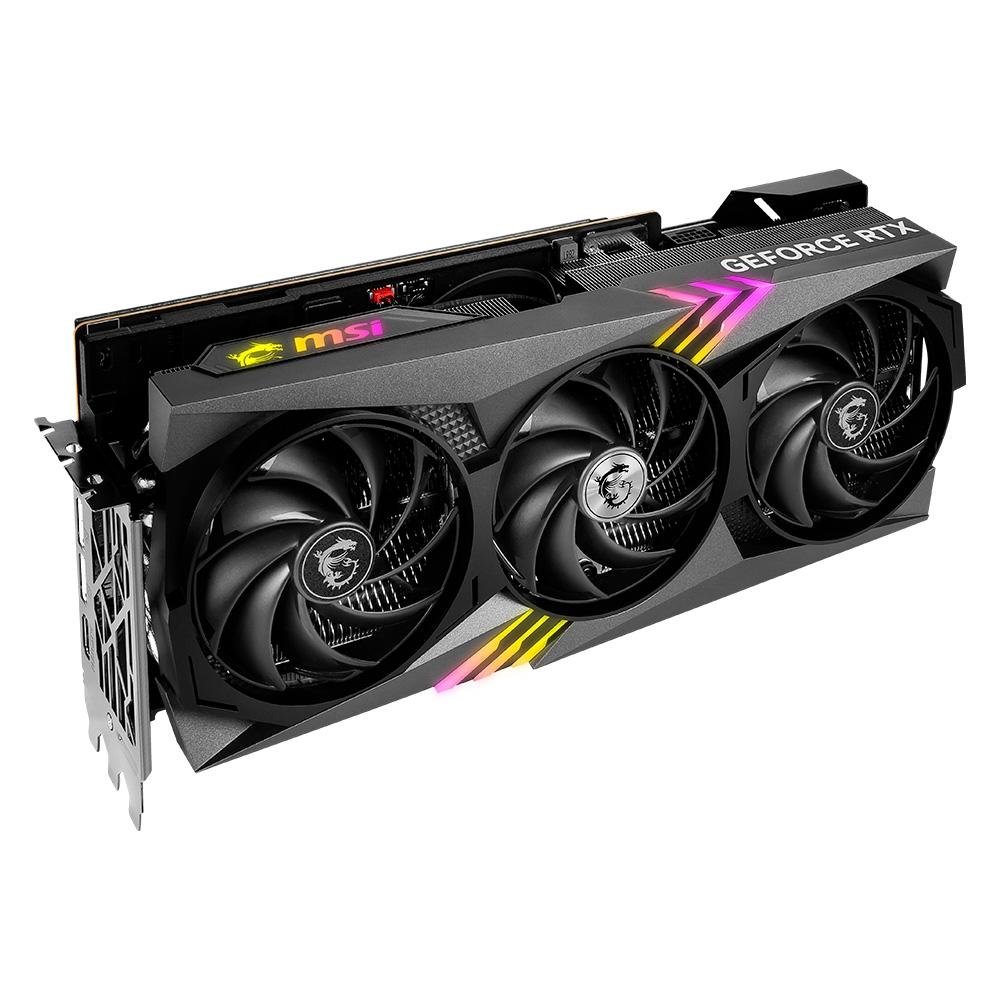 Placa de Vídeo RTX 4090 Gaming Trio 24G MSI NVIDIA GeForce, 24GB, GDDR6X, DLSS, Ray Tracing, G-Sync Placa de Vídeo RTX 4090 Gaming Trio 24G MSI NVIDIA GeForce, 24GB, GDDR6X, DLSS, Ray Tracing, G-Sync