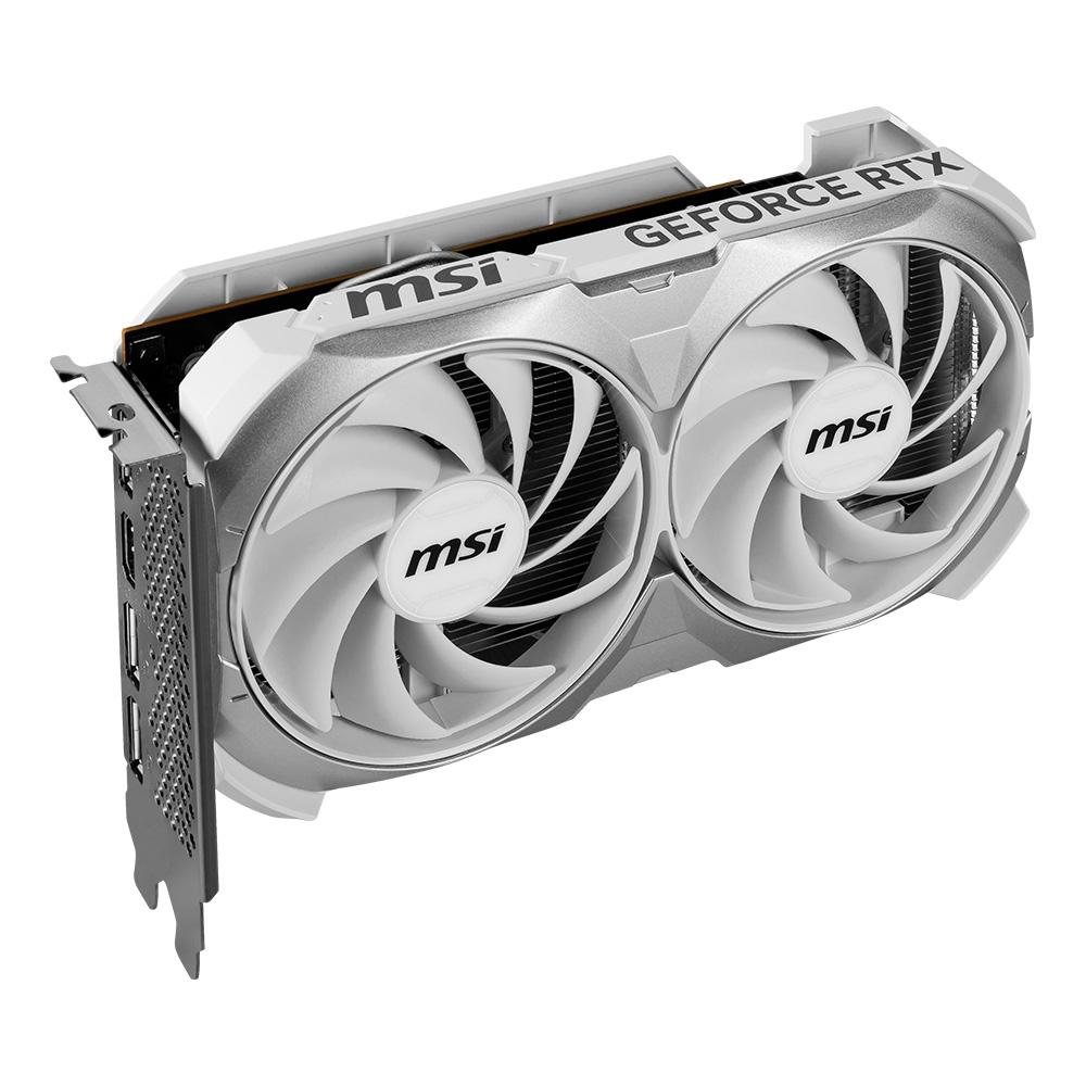 Placa de Vídeo RTX 4060 Ventus 2X White | KaBuM!