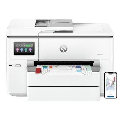 Impressora Multifuncional Jato de Tinta HP OfficeJet Pro 9730, Colorida, Wide Format A3, Wireless, Bivolt, Branco - 537P5C#AC4