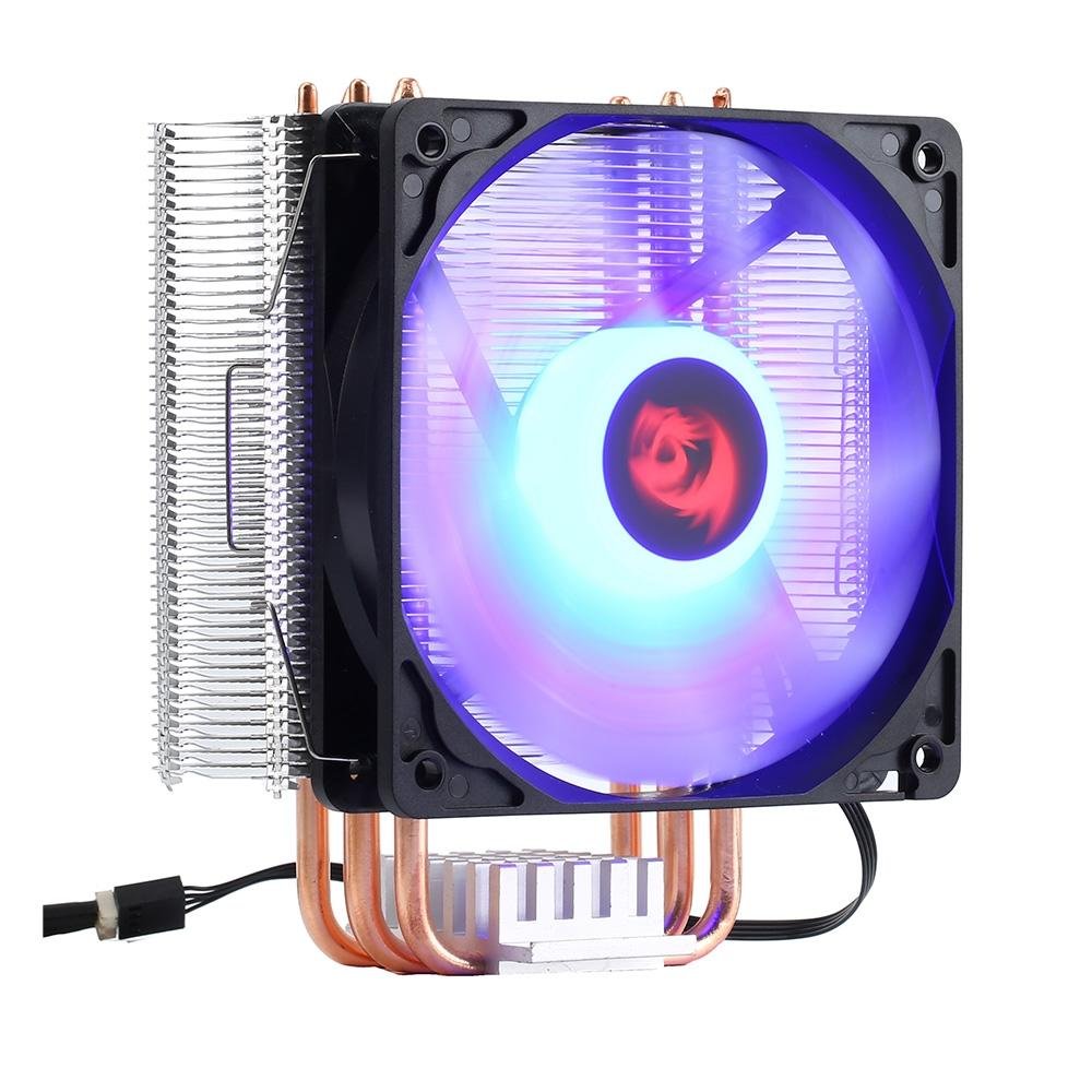 Air Cooler Redragon Buri CC-1055B, LED Azul, AMD/Intel, 120mm, Preto - CC-1055B 4