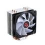 Air Cooler Redragon Buri CC-1055B, LED Azul, AMD/Intel, 120mm, Preto - CC-1055B