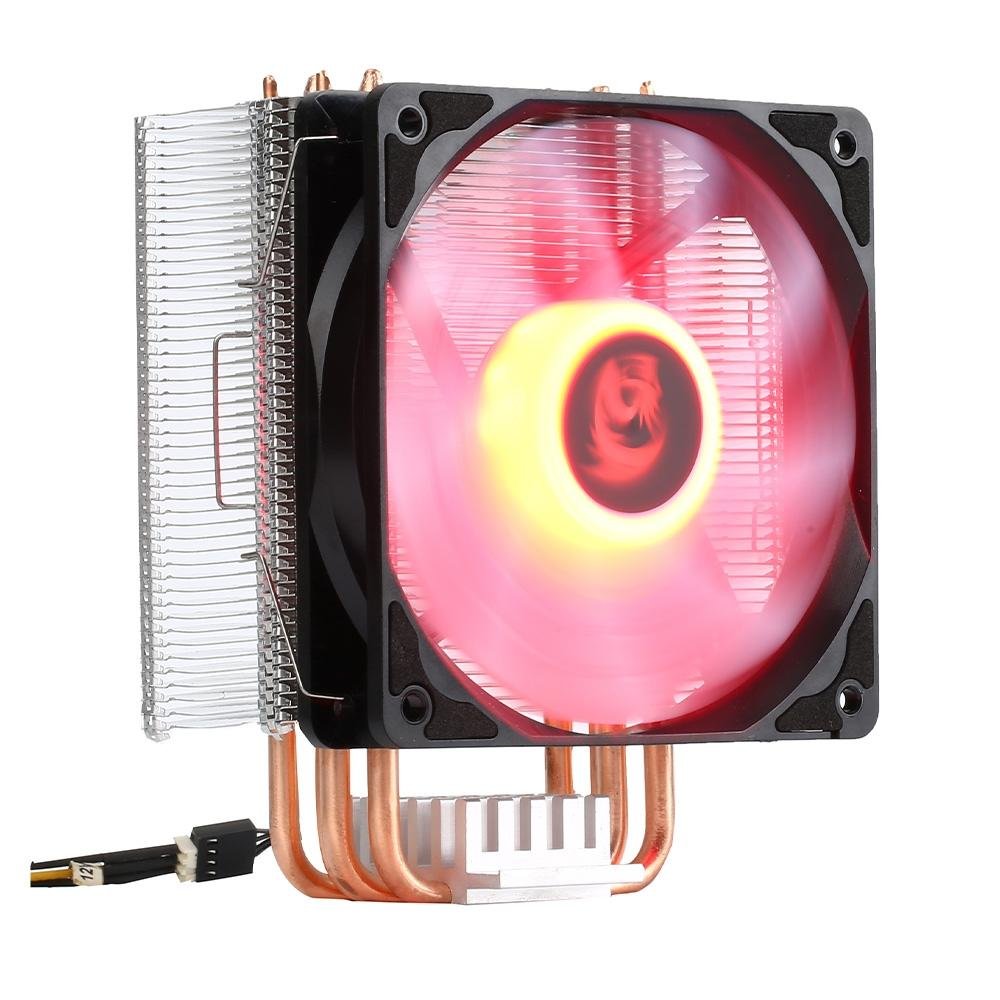 Air Cooler Redragon Buri CC-1055R, LED Vermelho, AMD/Intel, 120mm, Preto - CC-1055R 4