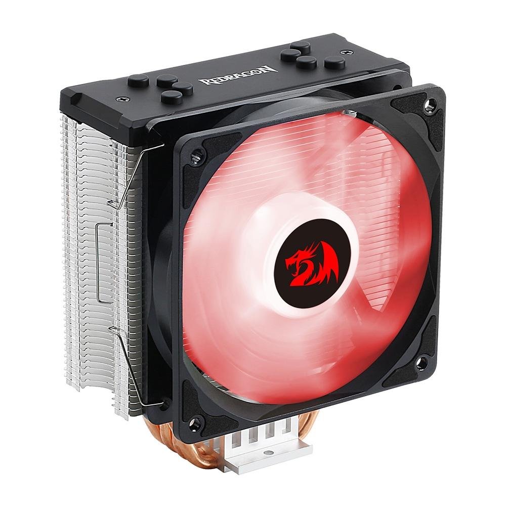 Air Cooler Redragon SIF CC-1052, RGB Rainbow, AMD/Intel, 120mm, Preto - CC-1052