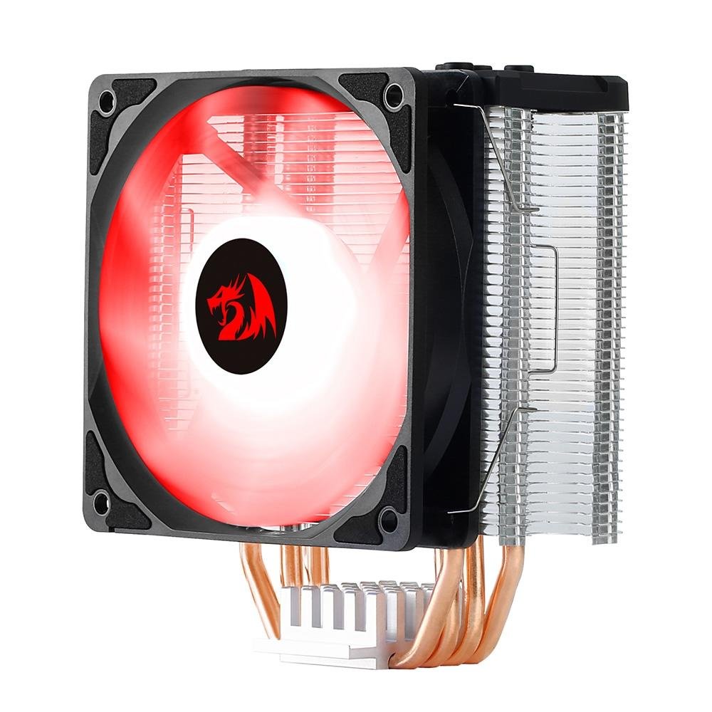 Air Cooler Redragon SIF CC-1052, RGB Rainbow, AMD/Intel, 120mm, Preto - CC-1052