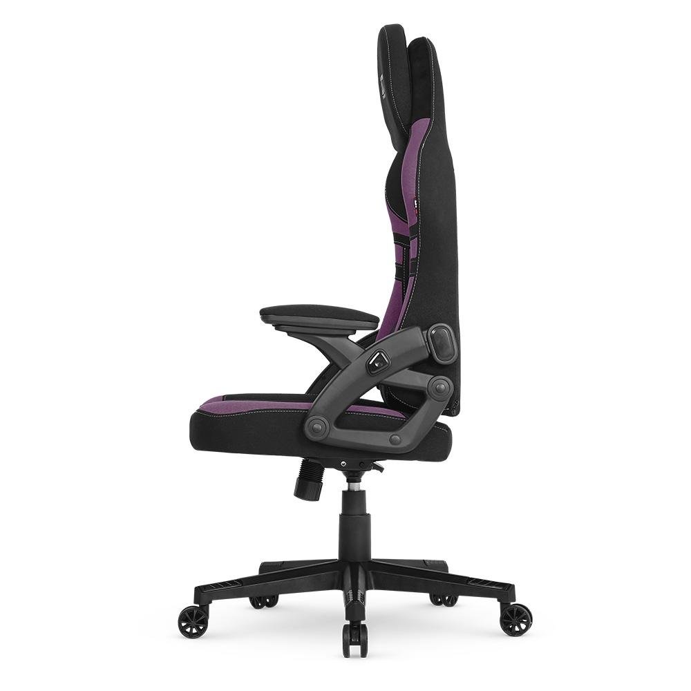 Cadeira Gamer Ergonômica DT3 GX, Reclinável, Nylon, Uva - 14155-6 Cadeira Gamer Ergonômica DT3 GX, Reclinável, Nylon, Uva - 14155-6
