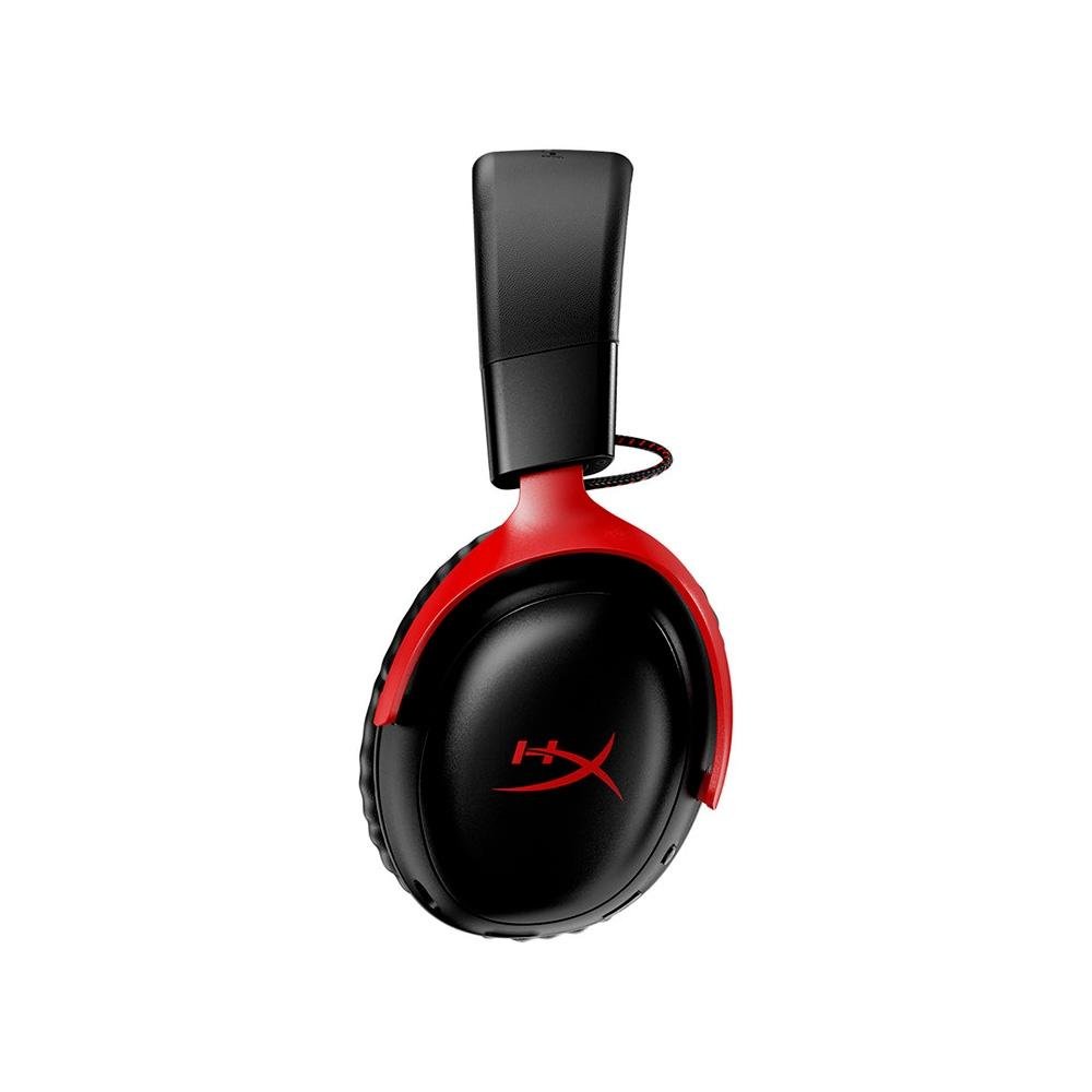 Headset Gamer Sem Fio HyperX Cloud III, Drivers 53mm, Wireless, Multi Plataforma, Preto e Vermelho - 77Z46AA - view 3